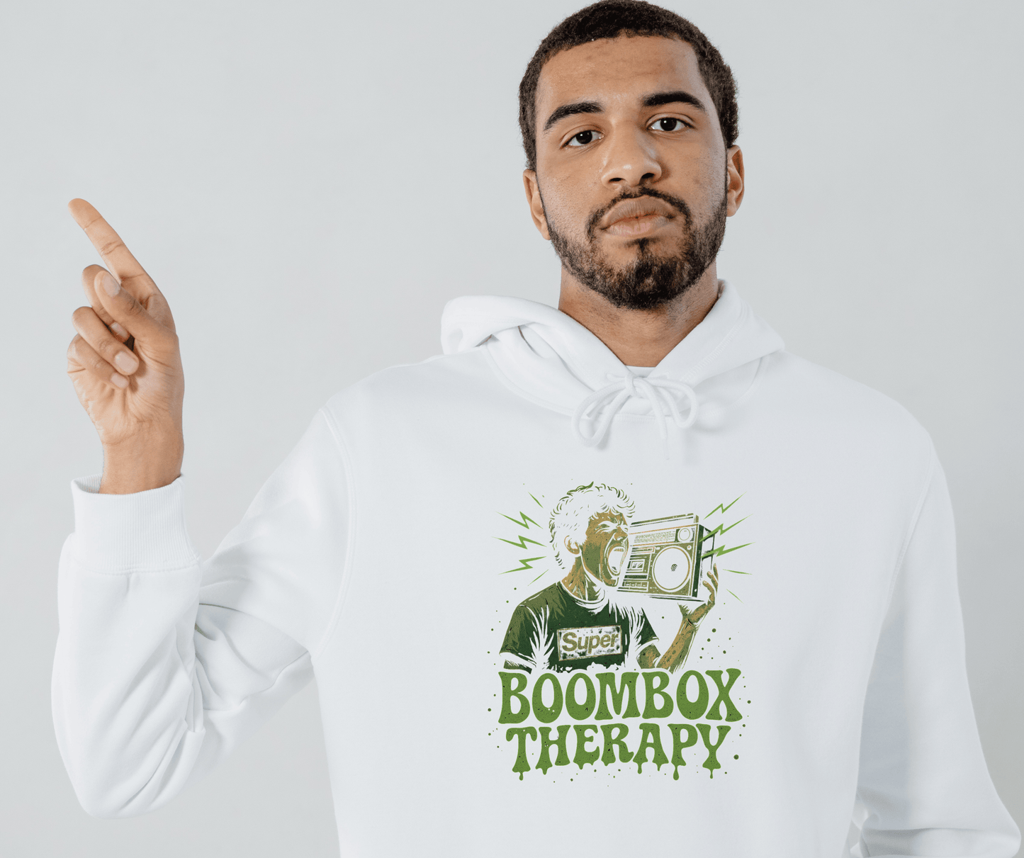 Boom Box Therapy - Unisex Hoodie